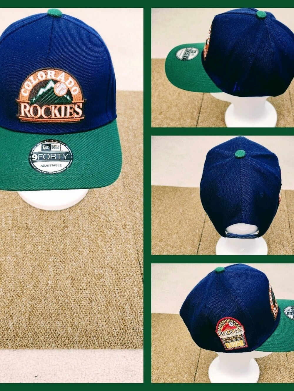 COLORADO ROCKIES MLB BASEBALL SNAPBACK HAT.